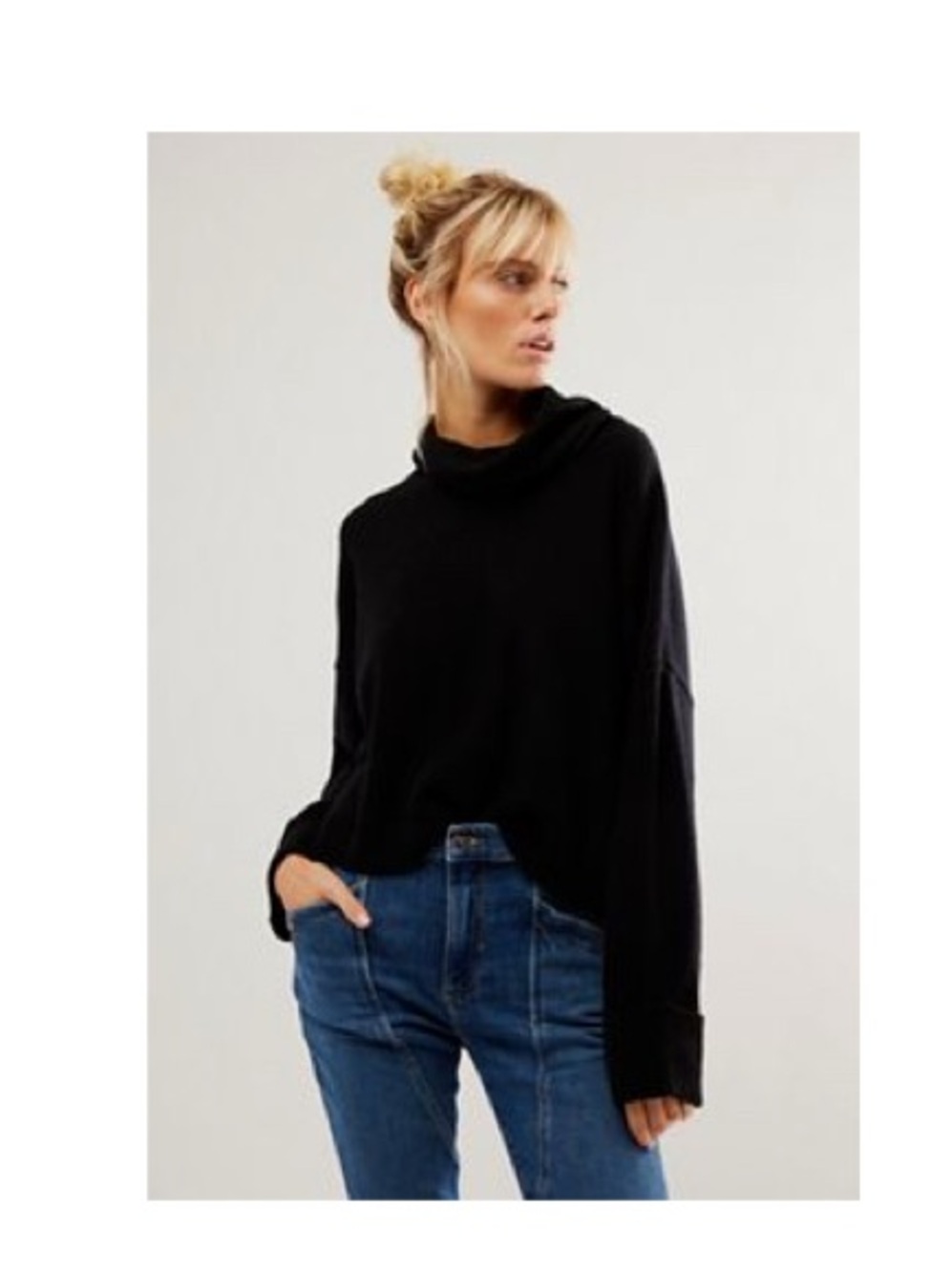 Free People Oliver Cashmere Turtleneck